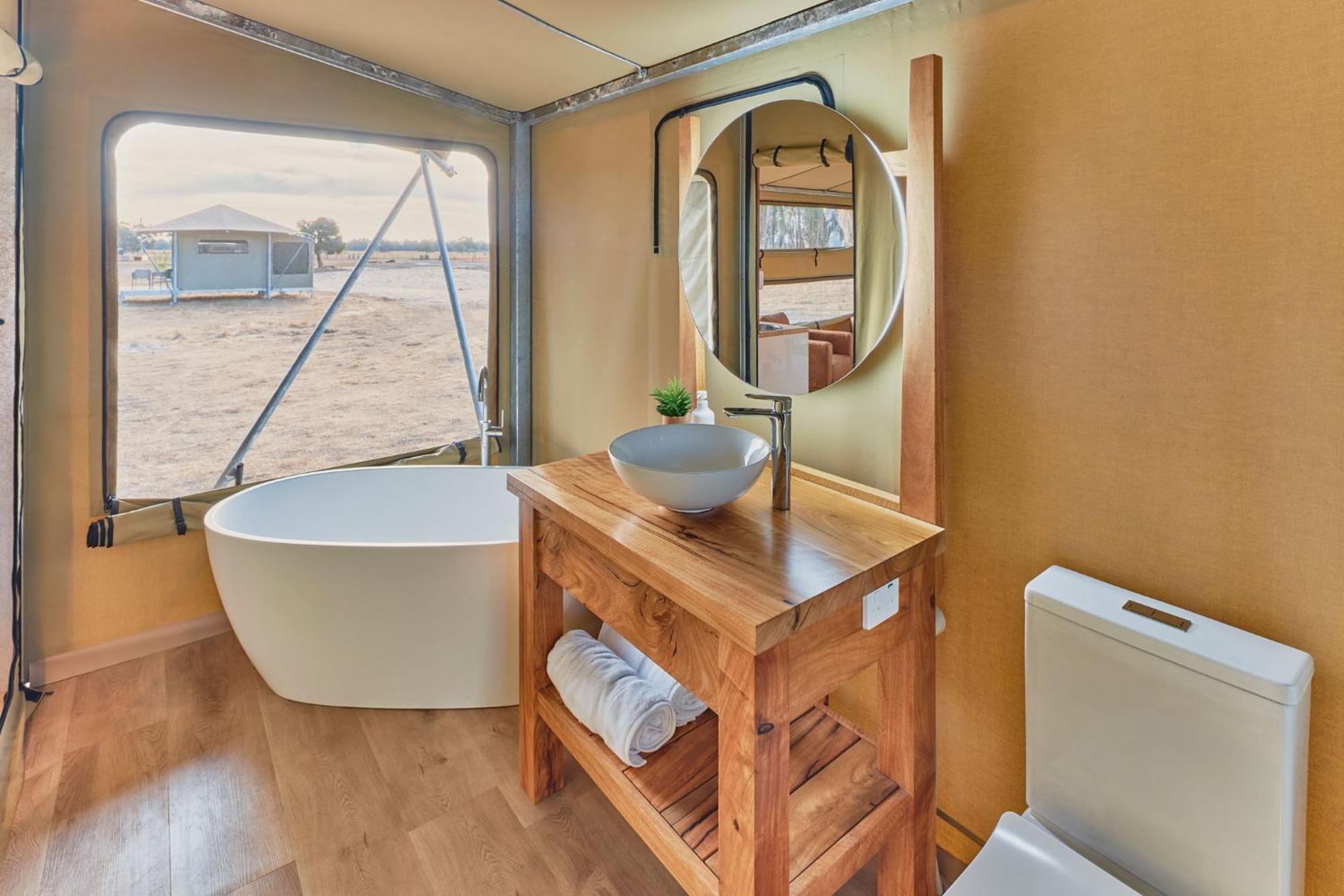 Willow Wood Glamping Retreat Broadwater ภายนอก รูปภาพ