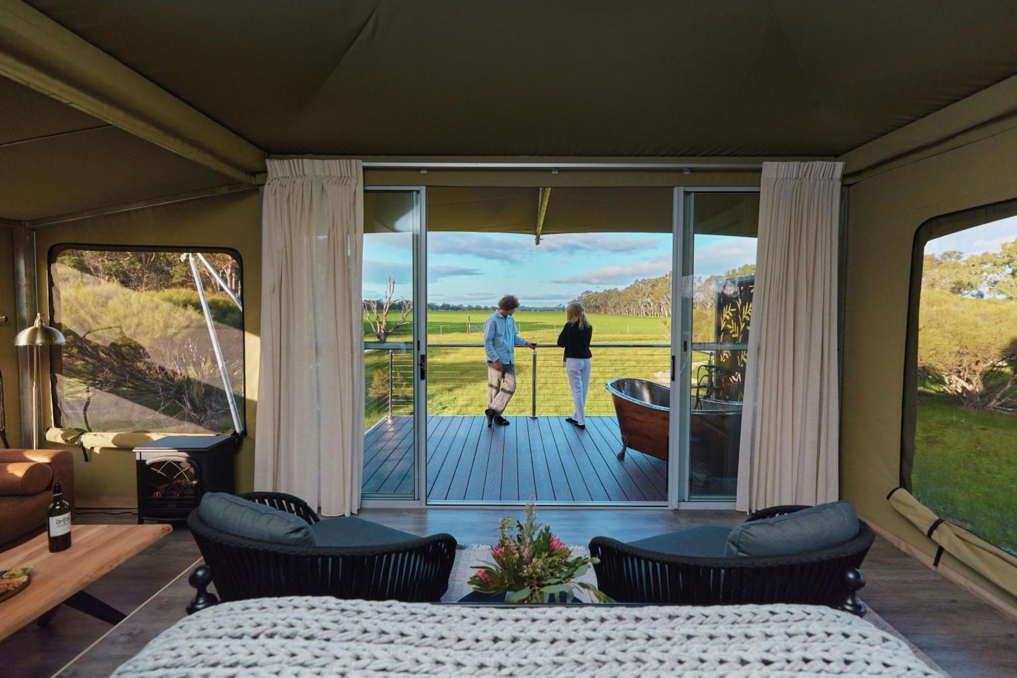 Willow Wood Glamping Retreat Broadwater ภายนอก รูปภาพ