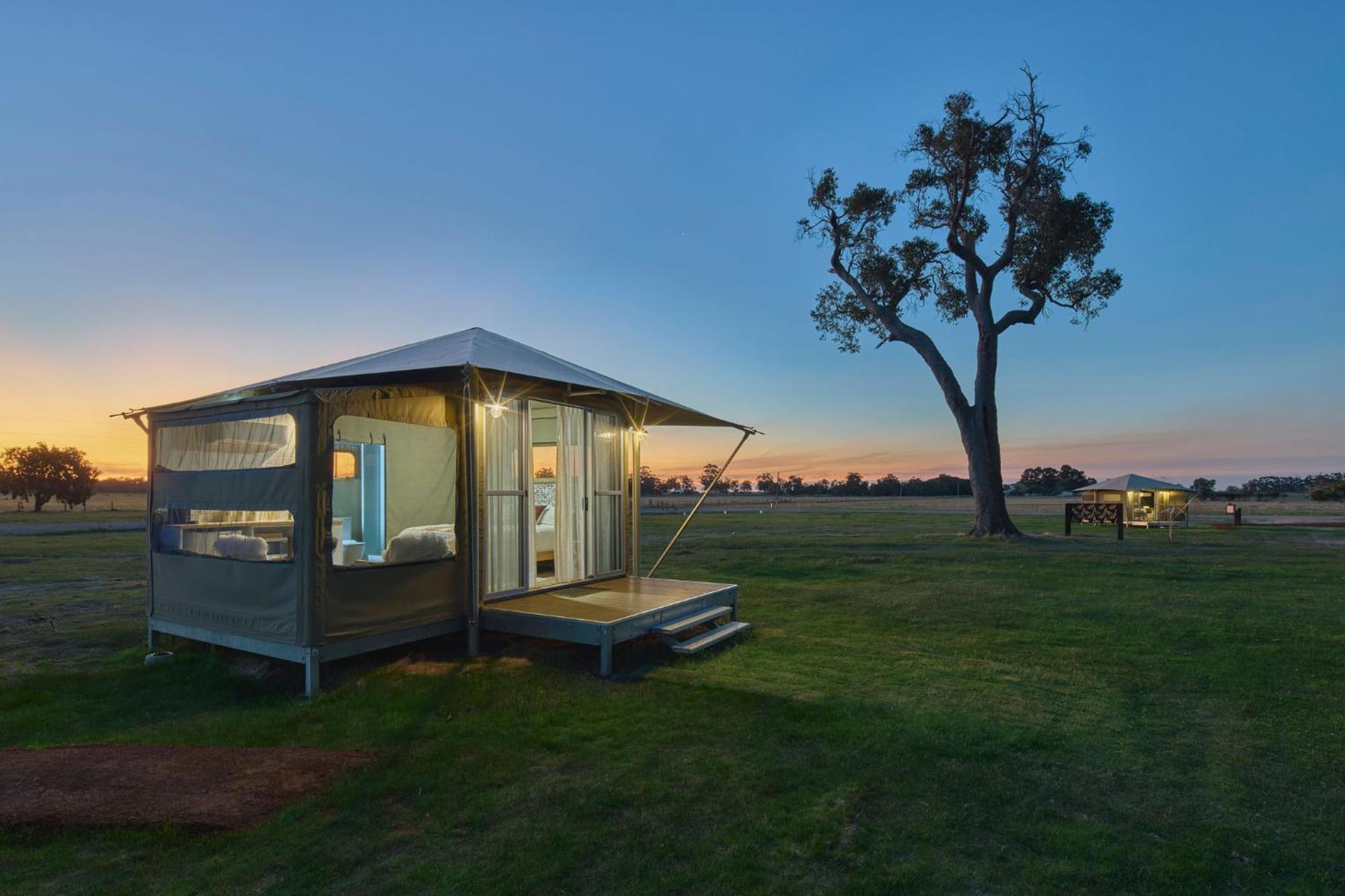 Willow Wood Glamping Retreat Broadwater ภายนอก รูปภาพ